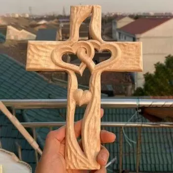 Украшение в виде сердца с любовью, настенный декор ручной работы, деревянное переплетенное сердце, свадебное, валентинка, резное украшение в виде сердца с любовью для дома, подарок на рождественское новоселье A