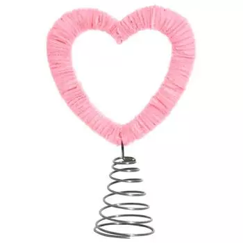 Украшение в виде сердца, Тематическая вечеринка, Украшение. One Size розовый