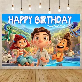 Украшение вечеринки Luca Тематические товары для вечеринок Украшения для счастливой вечеринки 150cmx100cm