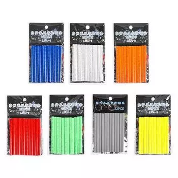 Украшение велосипеда с цветными светоотражающими спицами для шоссейного и горного велосипеда, стальная проволока, предупреждающая полоса красный