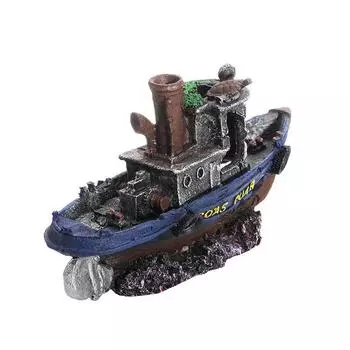 Украшения для аквариума из флокированной смолы One Size коричневый