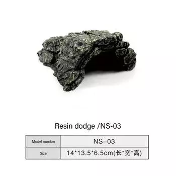 Украшения для аквариума Маленькая рыбка Креветки Рептилия Укрытие Укрытие для аквариума Аксессуары для аквариума Полое дерево Туннель Пещера Украшение