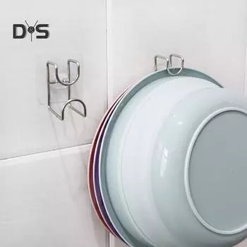 украшения для дома Бытовая настенная вешалка для кухни Ванная комната Вешалка для раковины Крючок для хранения Держатель для стеллажа