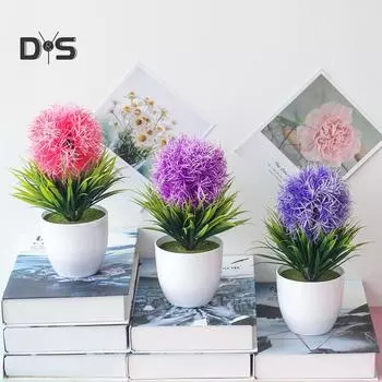 Украшения для дома, искусственное растение Львиный зев, бонсай, сад, свадьба, вечеринка, офис, настольное украшение оранжевый