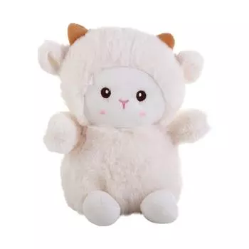 Украшения для дома Мягкие игрушки Ягненок Овца Плюшевая кукла Мягкая игрушка Плюшевая подушка Ягненок Мягкая игрушка 23cm