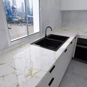 Украшения для дома водостойкие маслостойкие самоклеящиеся обои 40 см в современном стиле мрамор кухня гостиная спальня 40cmX1m