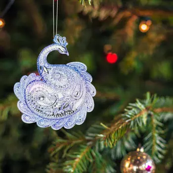 Украшения для елки, подвесные акриловые Style A