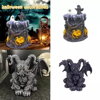 Украшения для Хэллоуина, украшения для дома, гостиной, украшения из смолы One Size
