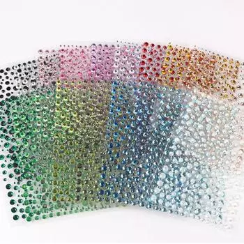 Украшения для лица, наклейки со стразами для музыкального фестиваля, Хэллоуина, вечеринки, мобильный кристалл, наклейка, детская игрушка, сделай сам, алмазные наклейки розовый