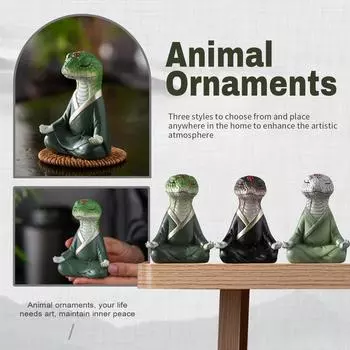 Украшения для медитации, украшения для рабочего стола, украшения для сада в горшках, украшения для автомобиля, украшения One Size чёрный