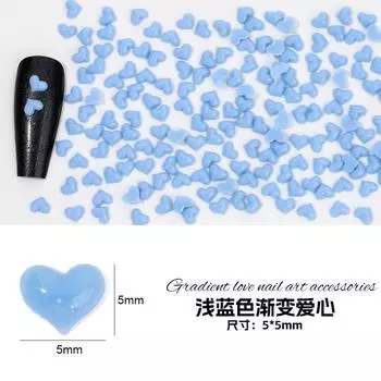 Украшения для ногтей с подсветкой Love Trinket с плоским дном из смолы для дизайна ногтей, многоцветные украшения Love, чехол для мобильного телефона