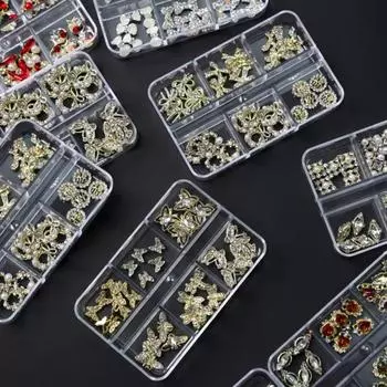 Украшения для ногтей, супер блестящие, красивые, креативные, нежные, 3D, банты для поделок, украшения, аксессуары F