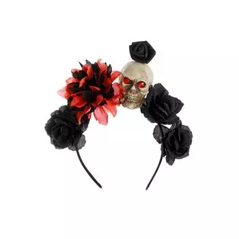 Украшения для ободка на Хэллоуин, Ободки для глаз, Ободки, Реквизит для вечеринки One Size чёрный