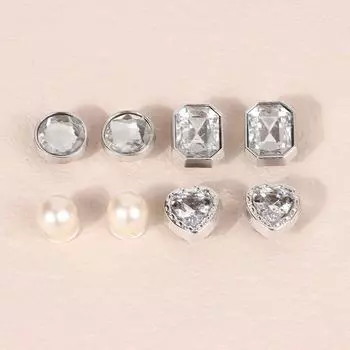 Украшения для обуви для девочек своими руками Снежинка Бант Алмазная комбинация пряжка Подвески Аксессуары для детского подарка на вечеринку 1 set