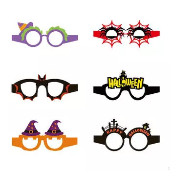 Украшения для очков на Хэллоуин, аксессуары для дня рождения, страшная вечеринка, веселье