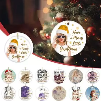 Украшения для рождественской елки, акриловые подвесные украшения для рождественской елки, домашний автомобиль, рюкзак, подвеска, подарок для детей One Size жёлтый