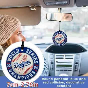 Украшения для рождественской елки, подвеска на зеркало заднего вида автомобиля, подвеска на рюкзак, украшения для дома One Size синий