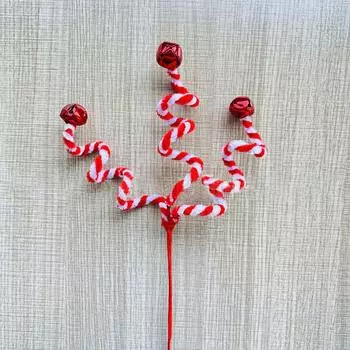 Украшения для рождественской елки, шикарные блестки, конфеты, фигурные палочки, детские, сделай сам, Navidad, 35 см, рождественские подарки на Новый год 2024