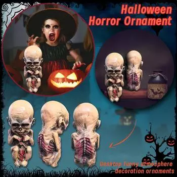 Украшения для сцены Хэллоуина, украшения для кукол ужасов, детские украшения для вечеринок One Size
