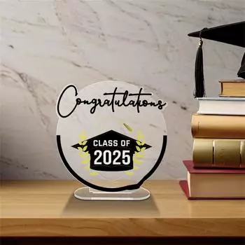 Украшения для выпускного вечера Креативная атмосфера для выпускного Реквизит для декора Трехмерные украшения One Size