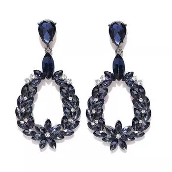 Украшения для женщин Коллекция Валентина Серьги с кристаллами Серьги для девочек и женщин