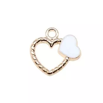 Украшения для женщин Подвески в форме сердца Подарочные мужские аксессуары 10шт.