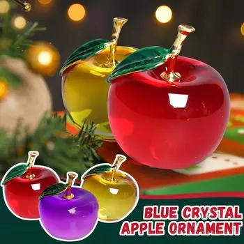 Украшения из хрустальных фруктов, безопасные дни рождения, праздники, украшения для автомобильных фестивалей, подарки One Size фиолетовый