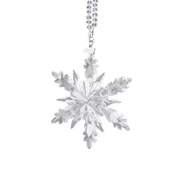 Украшения из хрусталя, хрустальные украшения, елочные подвесные снежинки, лучший подарок One Size