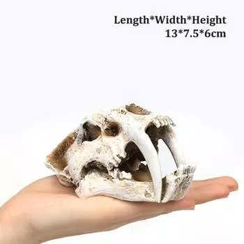 Украшения из искусственной смолы в виде черепа динозавра для аквариума своими руками