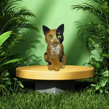 Украшения из кристаллов в виде животных, настольные фигурки, подходят для украшения стола, подарки для друзей One Size