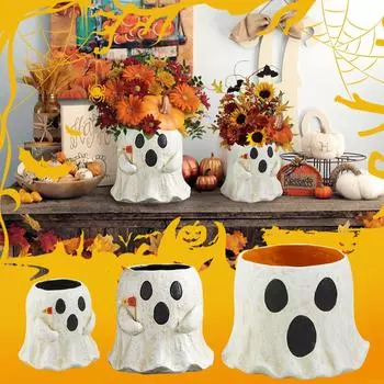 Украшения из призрачной смолы, украшения на Хэллоуин, украшения для рабочего стола One Size