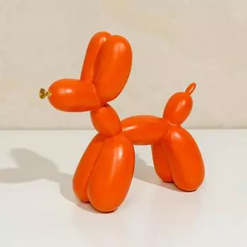 Украшения из смолы в виде собаки из воздушных шаров: Креативные аксессуары для домашнего декора 20*8*19 cm