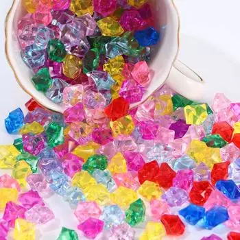 Украшения Кристаллические кубики льда Аквариумный ландшафт Искусственные камни Наполнитель для ваз Булыжники Галька