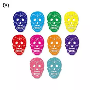 Украшения Мая Праздничная Вечеринка День Мертвых Мексиканская Вечеринка Баннер Баннер Пластиковый Фиеста 04