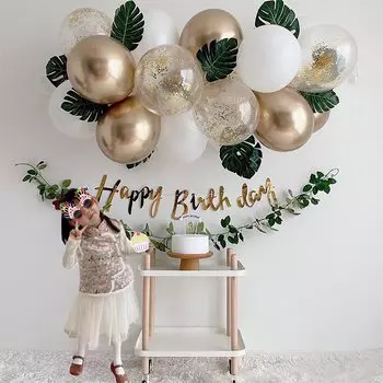 Украшения на день рождения Воздушные шары С ДНЕМ РОЖДЕНИЯ Набор воздушных шаров для вечеринки по случаю дня рождения Воздушные шары для вечеринки по случаю дня рождения Воздушные шары в стиле «Фреш» Воздушные шары в стиле «Лес» ANGU-OFFROAD