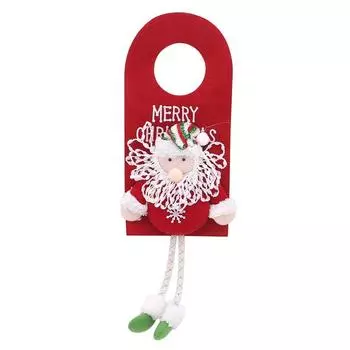 Украшения на елку Украшения Рождественские Украшения на дверь дома Санта-Клаус Снеговик Олень