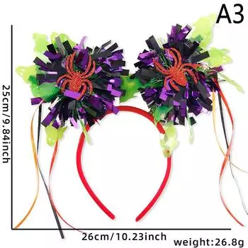 Украшения на Хэллоуин Фетровые повязки на голову Аксессуары для вечеринок Повязки на голову на Хэллоуин Украшения для маскарада