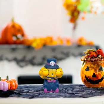 Украшения на Хэллоуин, кукла-фиджет, день рождения, взрослые, вырывающиеся глаза, резиновая игрушка, тыква 6,5x5x8 см Salamander Blue