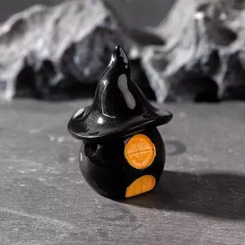 Украшения на Хэллоуин Микро Ландшафтные Украшения Аксессуары Волшебник Призрак Тыква Кролик Летучая Мышь Дерево Волшебный Дом Украшения из Смолы