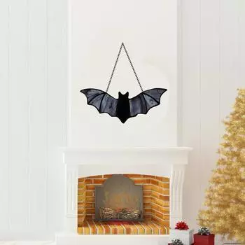 Украшения на Хэллоуин Украшения Праздничная атмосфера Украшения Украшения для дома One Size чёрный