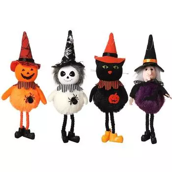 Украшения на Хэллоуин Ведьма Тыква Черная Кошка Круглый Живот Подвеска Дом с Привидениями Мягкие Аксессуары На Хэллоуин Подарок на Рождество A2