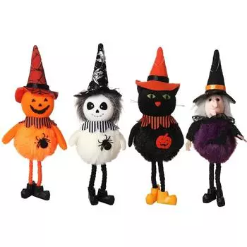 Украшения на Хэллоуин Ведьма Тыква Черная Кошка Круглый Живот Подвеска Дом с Привидениями Мягкие Аксессуары На Хэллоуин Подарок на Рождество
