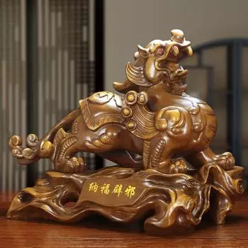 Украшения Pixiu в китайском стиле привлекают богатство и отгоняют злых духов. Украшения для гостиной, офиса, стойки регистрации, семьи.