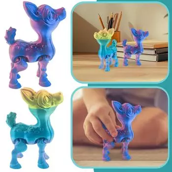 Украшения, подарки и игрушки в виде оленей, напечатанные на 3D-принтере One Size