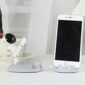 Украшения Подставка для мобильного телефона Фигурка астронавта Мультяшная подставка для телефона Космонавт Держатель для телефона Планшет Astronaut