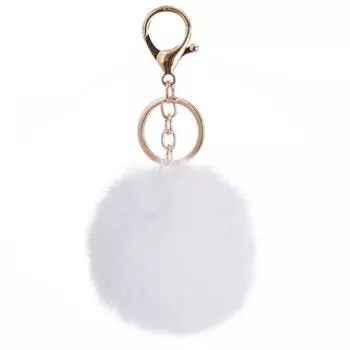 Украшения Подвеска на сумку Подвески для сумок Брелок для автомобиля Меховой шарик Брелок Pom Пушистые брелки Брелок для ключей