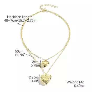 Украшения Повседневные Модные С Простой Застежкой Ot Любовное Ожерелье Легкая Роскошь Высокий Сенс Ожерелье на День Матери