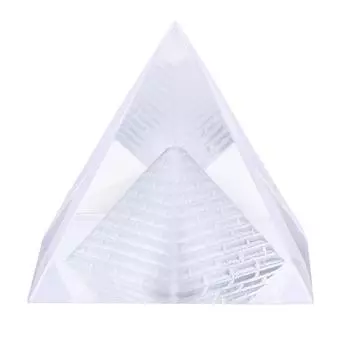 Украшения Ремесла Исцеление чакры Рейки Египетская пирамида Стерео пирамида Кристаллическая пирамида Пирамида Декор чистый