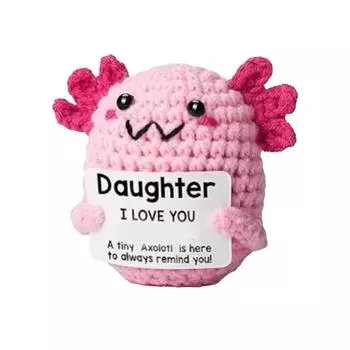 Украшения ручной работы из шерсти, милые, позитивные, забавные, кукольные украшения One Size