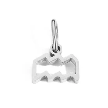 Украшения со знаком зодиака из нержавеющей стали eManco: Ожерелье, браслет, подвеска, аксессуары своими руками